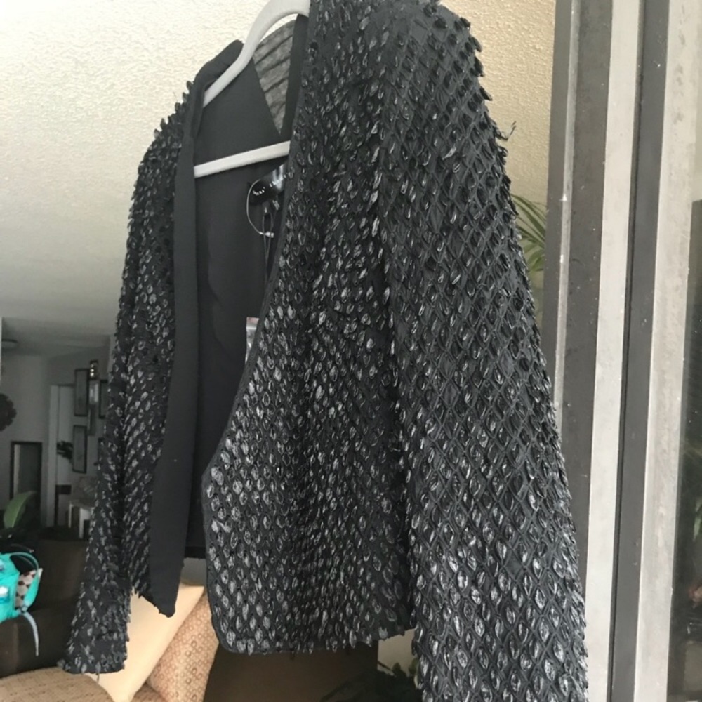 Theysken’s Theory feathered jacket